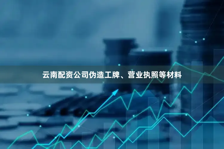 云南配资公司伪造工牌、营业执照等材料